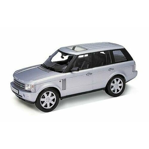 Игрушка Welly Машинка 1:33 Range Rover, пруж. мех, серый металлик игрушка welly машинка 1 38 range rover evoque пруж мех бордовый