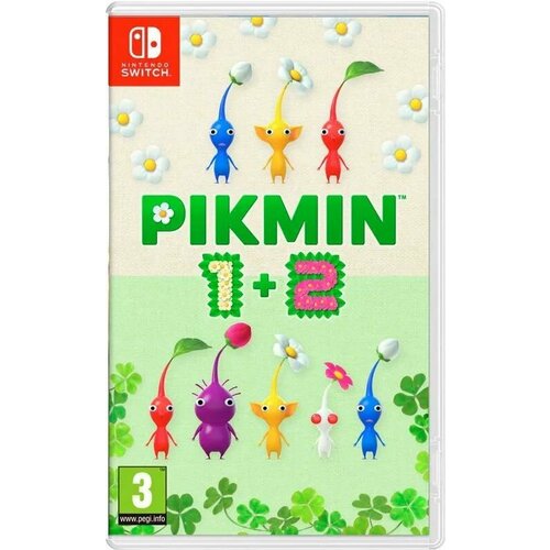 Игра на картридже Pikmin 1+2 (Nintendo Switch, Английская версия) игра nintendo для switch pikmin 4 английский язык
