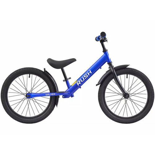 Детский велосипед Rush Hour Walker 18, год 2024, цвет Синий