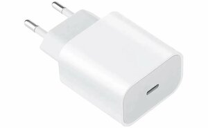 Сетевое зарядное устройство Xiaomi Mi 20W Charger Type-C, мощность Qi: 20 Вт, Global, белый