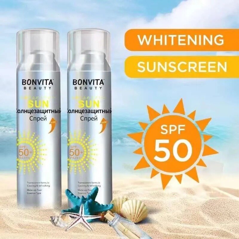 Солнцезащитный спрей Beauty Sunscreen SPF 50+, 150 мл