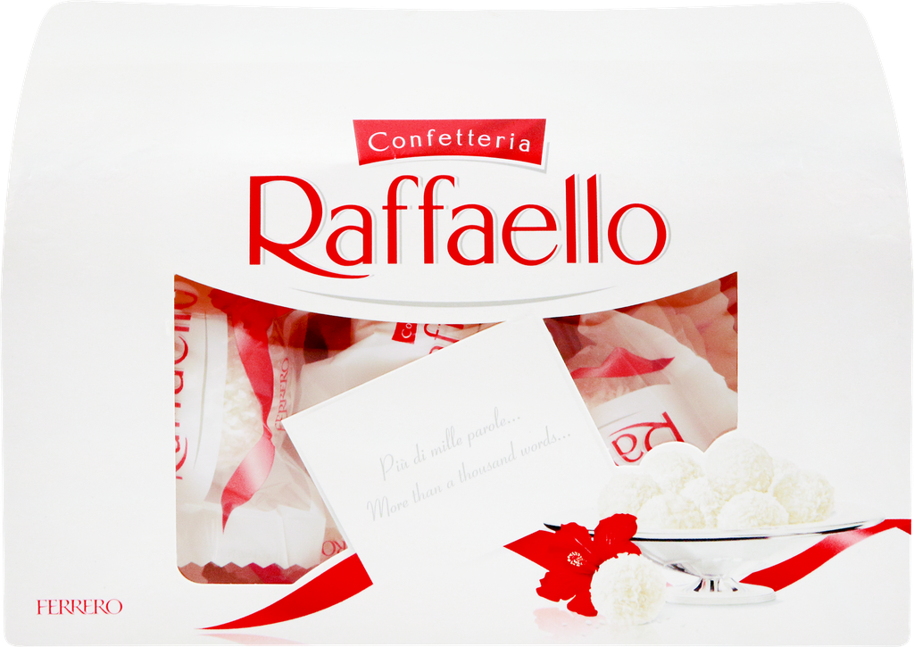 Конфеты RAFFAELLO с цельным миндальным орехом в кокосовой обсыпке, 240г