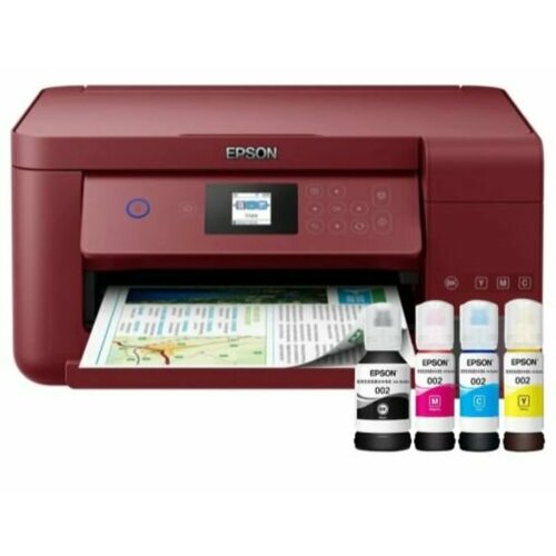 МФУ Струйное Epson L4267 СНПЧ цветная печать A4 Wi-Fi USB малиновый 3350000₽