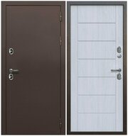 Входная дверь Ferroni 11 см ISOTERMA Медный Антик Астана Милки, левая на 960х2050 мм