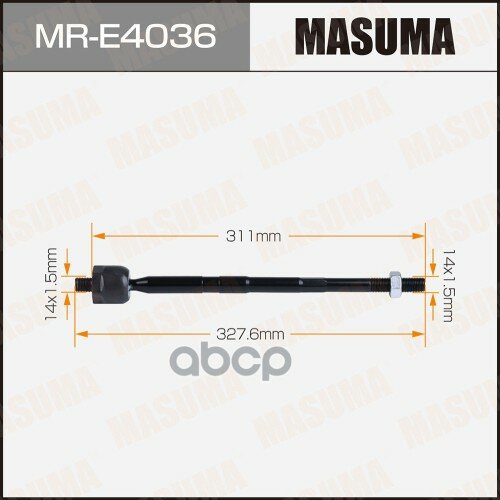 Рулевая Тяга Masuma Mr-E4036 / Skoda Rapid 12- 6R0423803a,6R0423803d,6R0423804a,6R0423804d Masuma арт. MR-E4036