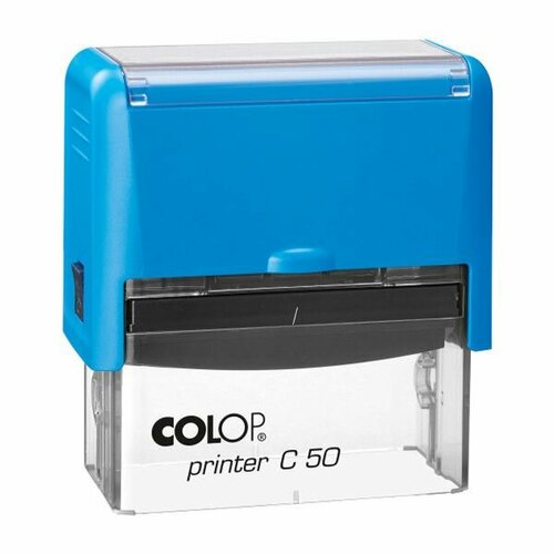 Colop Printer 50 Compact Автоматическая оснастка для штампа (штамп 69 х 30 мм.), Синий синий
