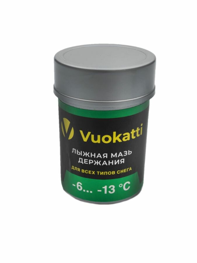 Мазь держания VUOKATTI Зелёная -6С/-13С 33 гр.
