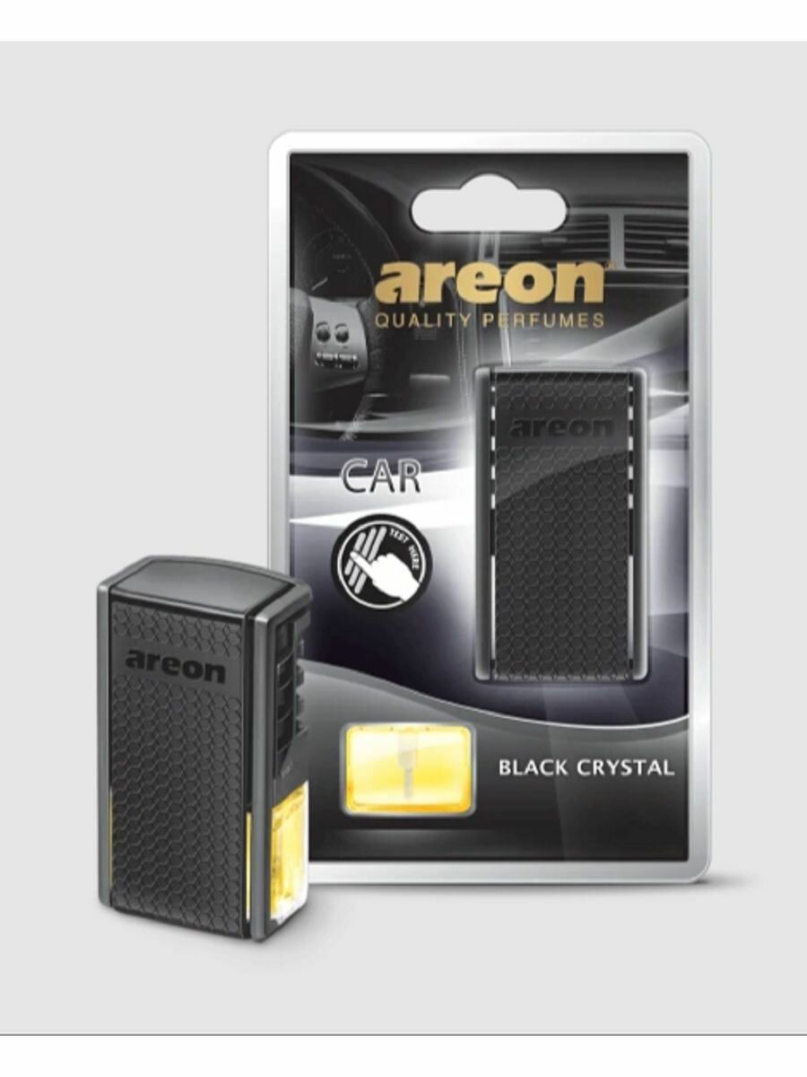 Ароматизатор для автомобиля "SUPERBLISTER" Черный Кристал AREON