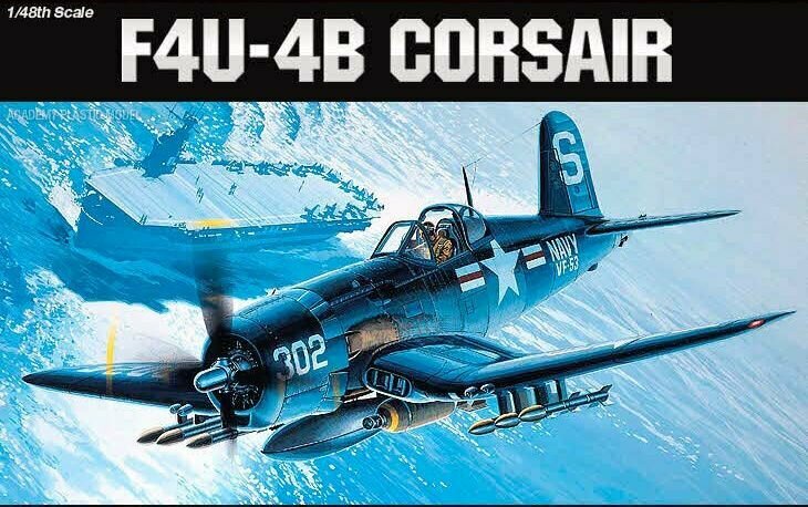 Academy 12267 Самолет F4U-4B Corsair 1:48