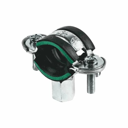 Хомут крепежный сталь оц с резиновой прокладкой Дн 108-112 М8/М10 б/к Optimal Mupro 119774