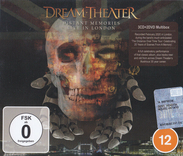 AudioCD Dream Theater. Distant Memories (Live In London) (3CD+2DVD, Multibox, Album, DVD-Video, Multichannel, NTSC)