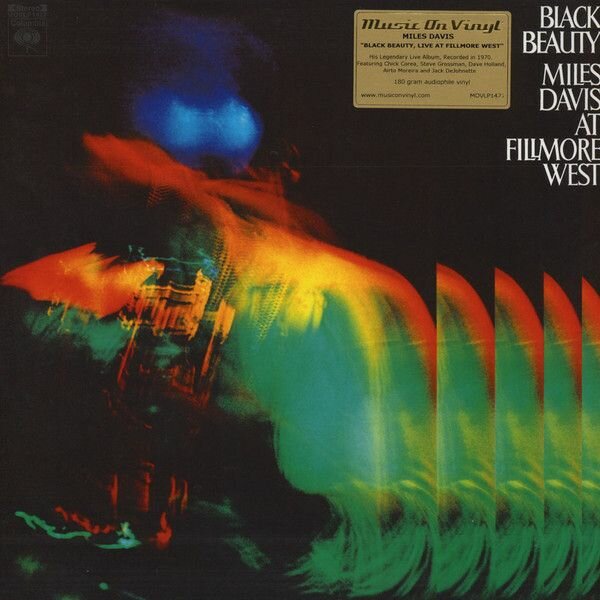 Виниловая пластинка Miles Davis. Black Beauty (Miles Davis At Fillmore West) (2LP, Stereo, 180 Gram, Gatefold)