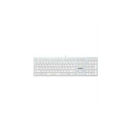 FX50 WHITE Клавиатура A4Tech Fstyler FX50 белый USB slim Multimedia клавиатура a4tech fstyler fx50 белый usb slim multimedia fx50 white