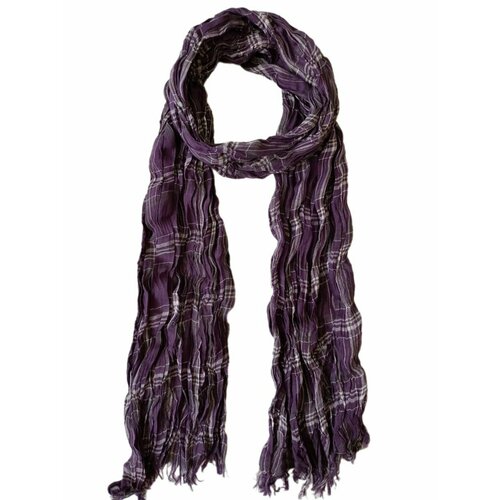 Палантин VENERA,190х63 см, фиолетовый шарф venera 190х73 см универсальный бежевый белый