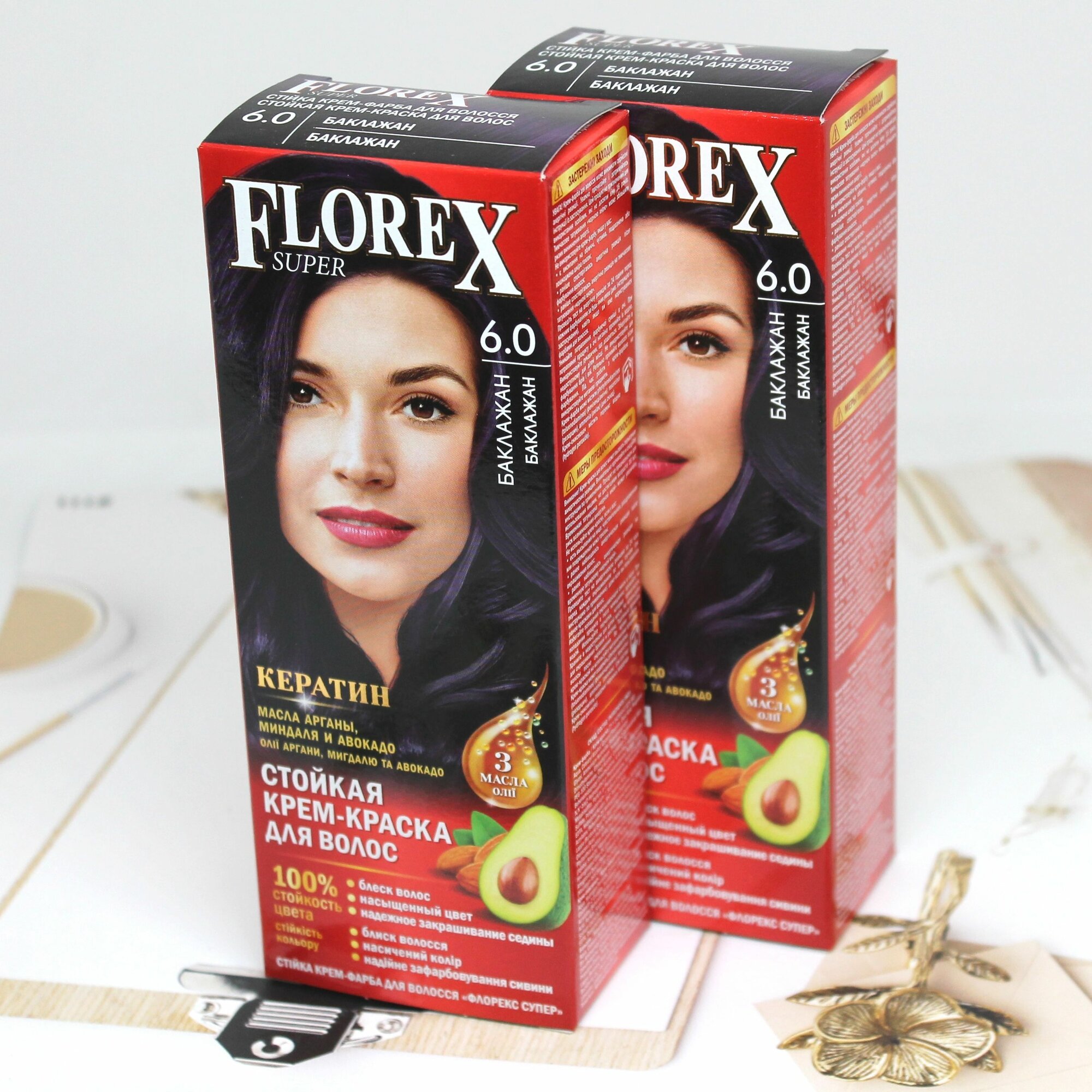 Florex Краска для волос, 220 мл