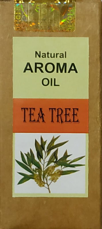 фото Natural Aroma Oil TEA TREE, Shri Chakra (Натуральное ароматическое масло чайное дерево, Шри Чакра), 10 мл.
