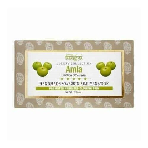 AMLA Handmade Soap Skin Rejuvenation, Aasha Herbals (амла мыло ручной работы, омолаживающее), 100 г. мыло амла ручной работы synaa 100 г