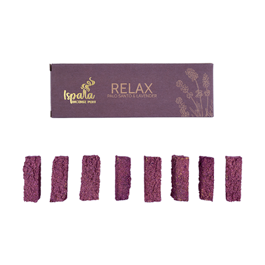 Кубики ISPALLA Palo Santo «Расслабление» (аромат пало санто и лаванда) 8 шт/1 упаковка