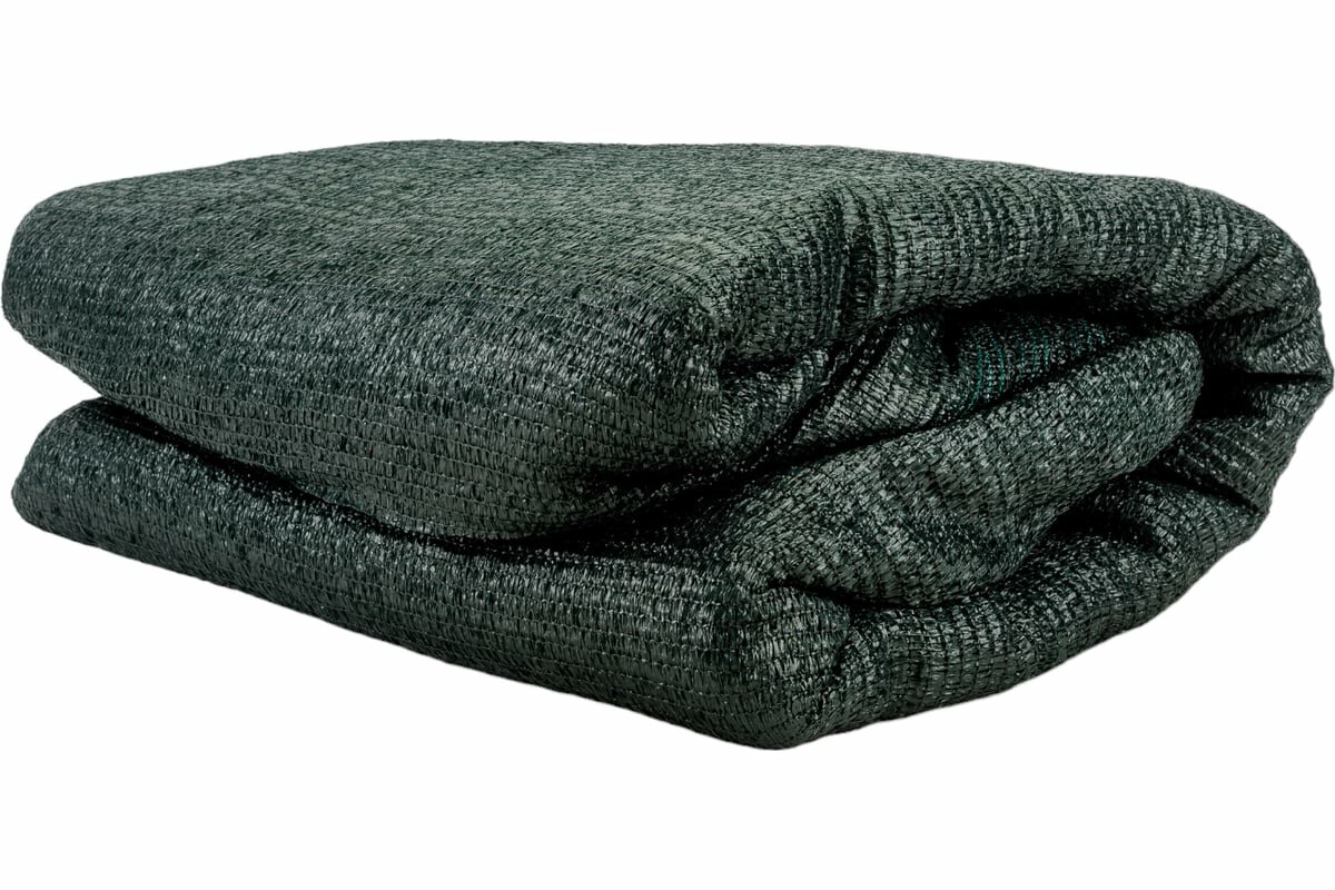 Мегапласт Сетка затеняющая 3мх10м темно зеленая  затенение 80  1502