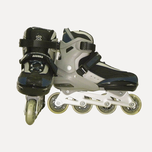Изображение товара Коньки роликовые раздвижные Explore Accord (рр. 35-38) Цвет: Blue.