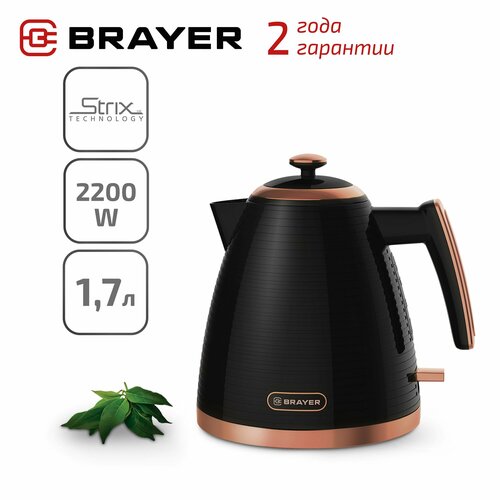 Чайник электрический BRAYER BR1056 2200 Вт 17 л цвет черный 359000₽