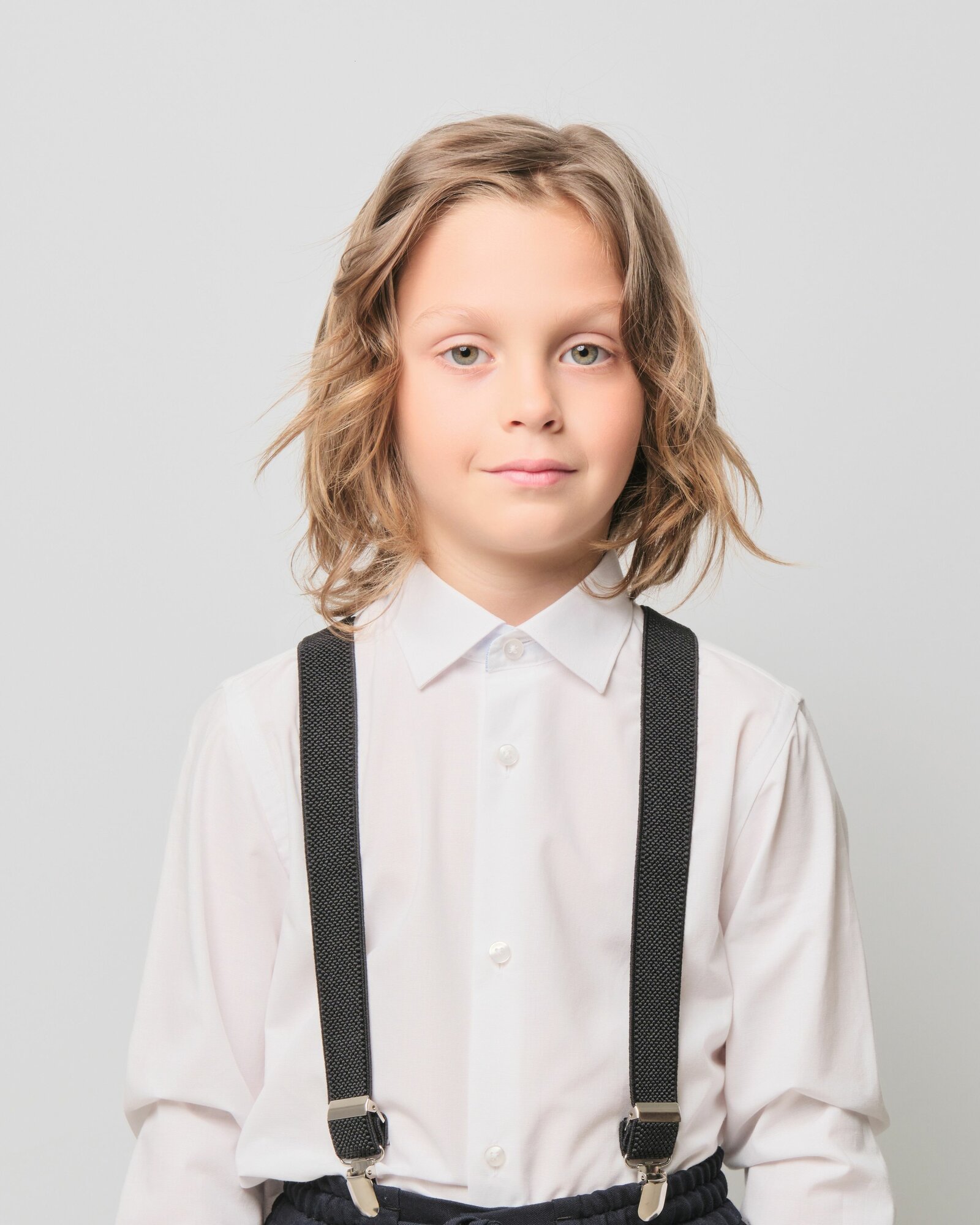 Подтяжки Андерсен для детей, размер 90-105, чёрный — фото 1