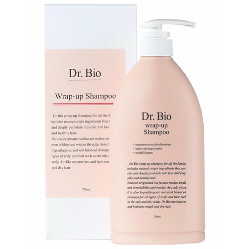 Универсальный шампунь для всех типов волос Dr Bio Wrap-Up Shampoo 750 мл 2390₽