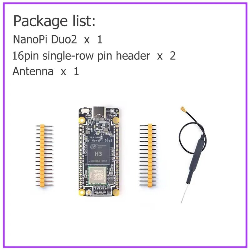 Geekdiytime NanoPi DUO2 512M модуль Wi-Fi Bluetooth, NanoPi DUO2