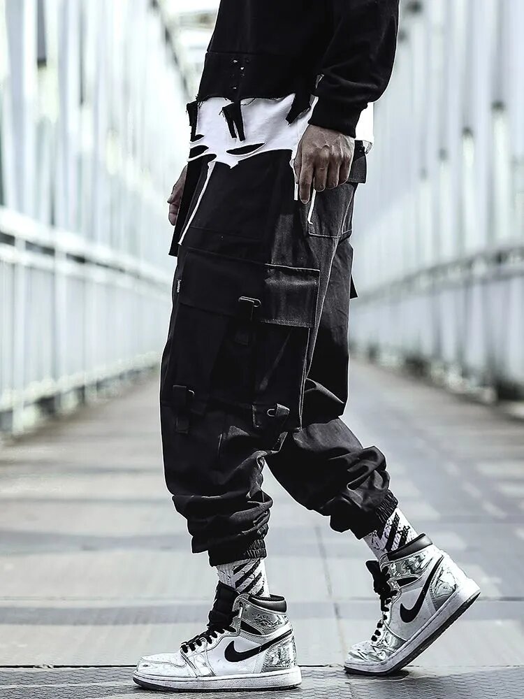 Брюки джоггеры MOOCIE Базовая коллекция, размер 4XL(85-92,5 кг подходит для), черный — фото 1