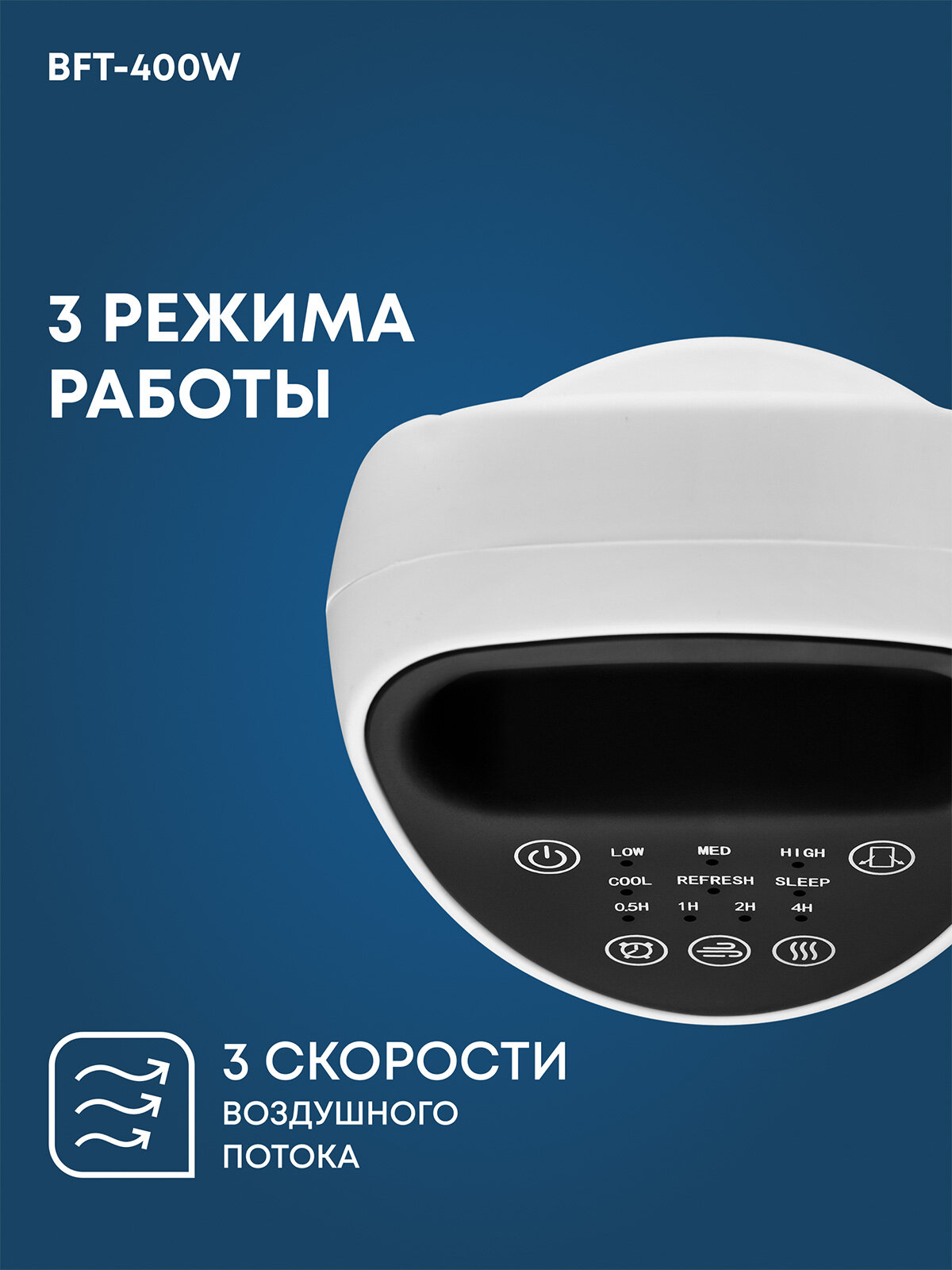 Вентилятор колонный Ballu BFT-400W — фото 1