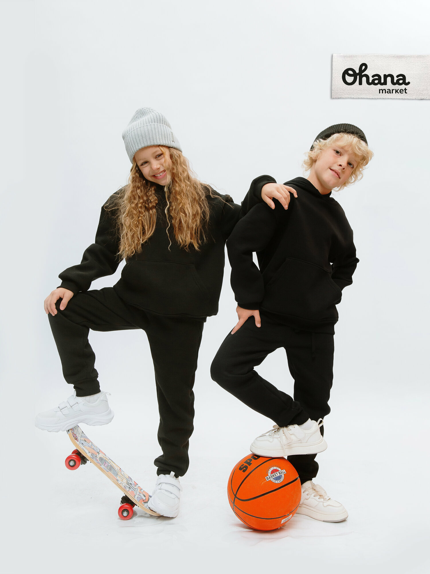 Костюм спортивный Ohana kids утепленный с начесом