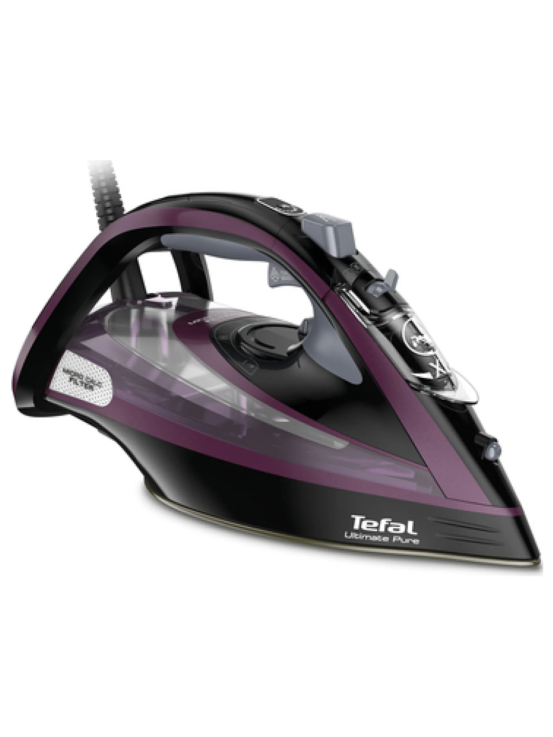 Утюг Tefal Ultimate Pure FV9835E0 Мощность 3000 Вт, подошвa Durilium Airglide Autoclean, Гарантия 1 года.