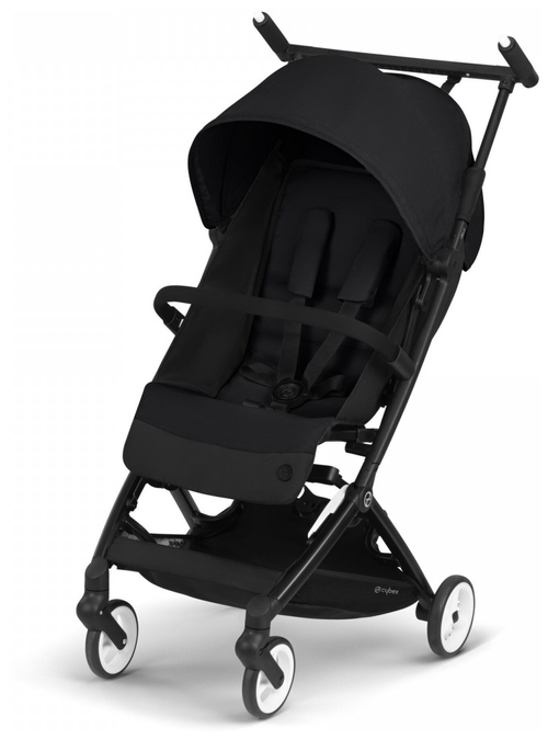 Прогулочная коляска Cybex Libelle, deep black, цвет шасси: черный