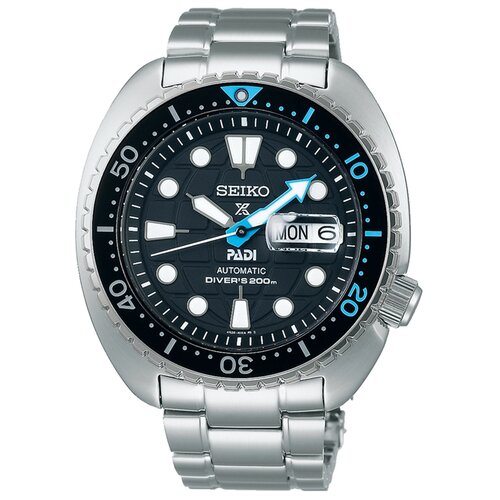 Наручные часы SEIKO Prospex, серебряный, черный наручные часы seiko prospex коричневый