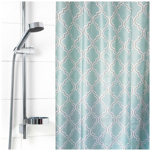 фото 1805-1 штора для ванной комнаты 180х180см полиэстер вилина