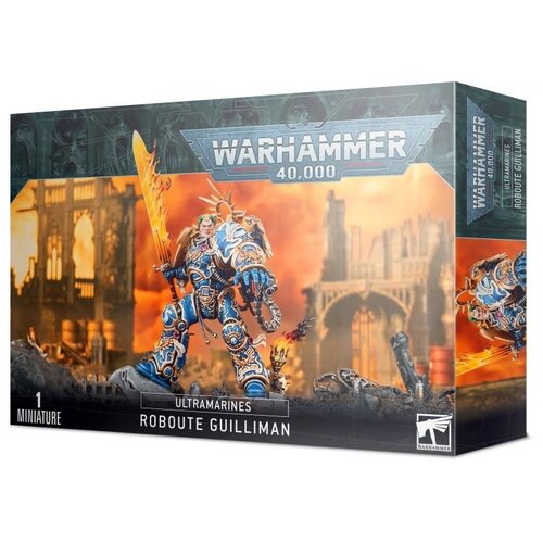 Миниатюры Games Workshop Warhammer 40,000 Space Marines: Roboute Guilliman, 1 шт. миниатюры games workshop warhammer 40 000 space marines primaris eliminators 1 шт