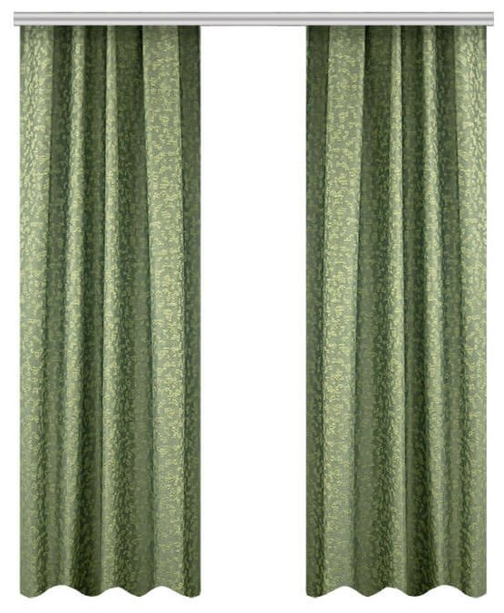 Портьера миртек EVEREST 145х280 2 шт бежевый полиэстер