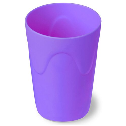 Набор стаканов 4 шт., Чезаре Martika для холодных напитков 280 мл., пластик, фиолетовый