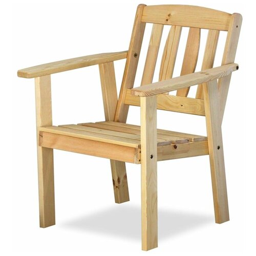 Кресло КемпингГрупп соло Неокрашенная сосна