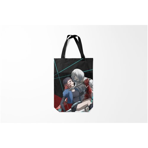 фото Сумка-шоппер / 31х42 см / аниме / akudama drive убийца садист burnettie