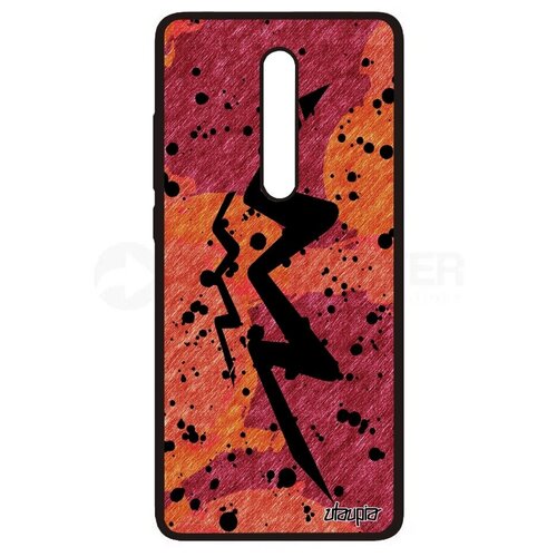 фото Новый чехол на смартфон // xiaomi mi 9t // "знак зодиака водолей" стиль созвездие, utaupia, оранжевый