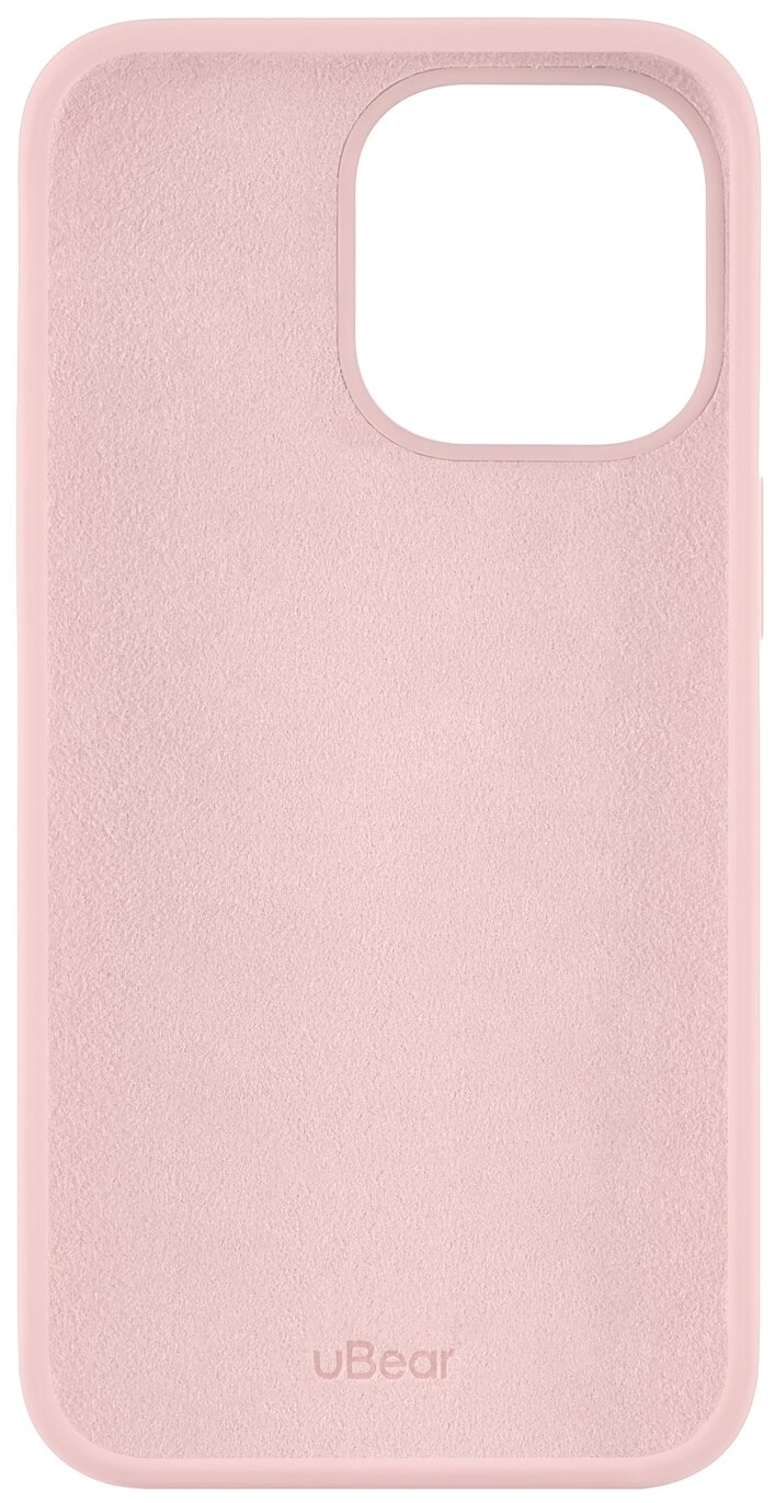 Чехол (клип-кейс) UBEAR Touch Case, для Apple iPhone 13 Pro, противоударный, светло-розовый [cs105lr61pth-i21]