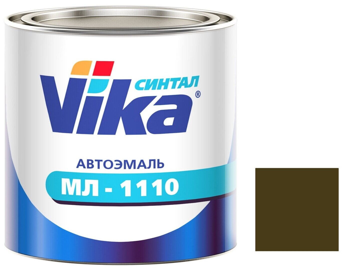 VIKA эмаль МЛ-1110 303 Защитная 0,8кг