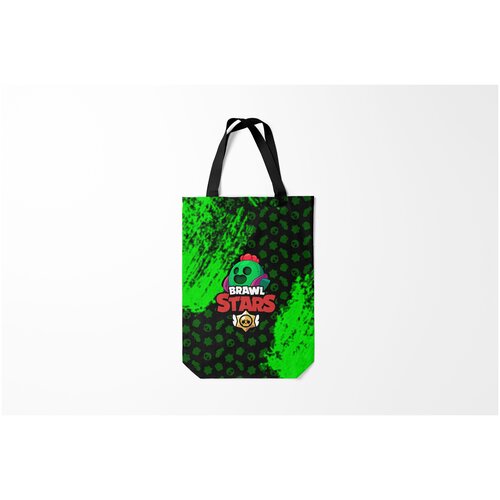 фото Сумка-шоппер / 31х42 см / геймерам / brawl stars spike. burnettie