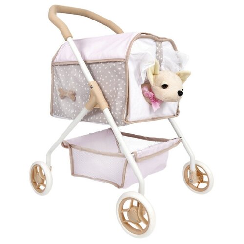 86143 Коляска-переноска 2 в 1 для игрушки с аксессуарами, 56 см, серия «Диди»
