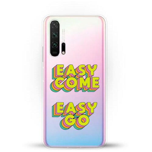 фото Силиконовый чехол easy go на honor 20 pro andy & paul