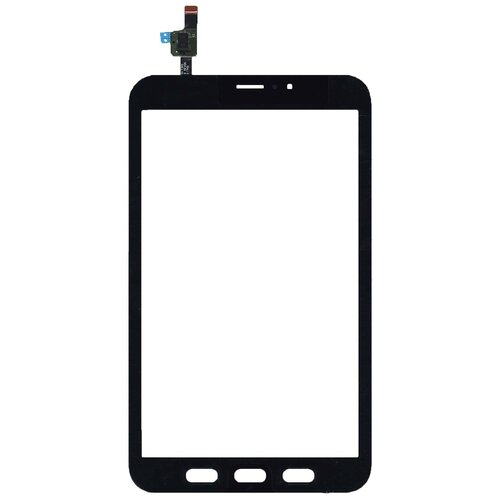 Сенсорное стекло (тачскрин) для Samsung Galaxy Tab Active 2 SM-T390 Wi-Fi черное чехол mypads для планшета samsung galaxy tab active 2 8 0 sm t390 t395 t397 с плечевым ремнем защита от падений черный