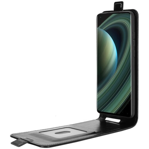 фото Чехол-флип mypads для nokia 3.4 вертикальный откидной черный