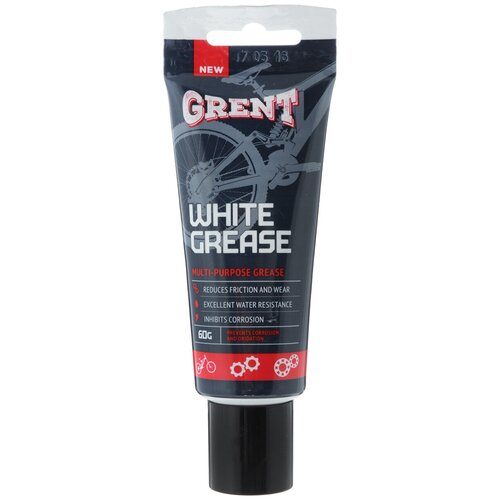 фото Смазка литиевая grent белая white grease, 60гр