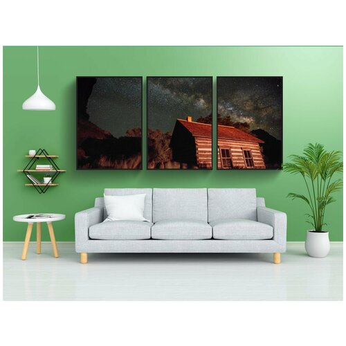 фото Набор модулных постеров для интерьера "школа fruita, юта, капитолийский риф" 60x90 см. в тубусе, без рамки lotsprints